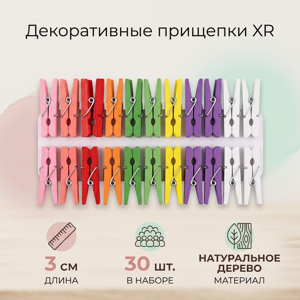 Декоративные прищепки