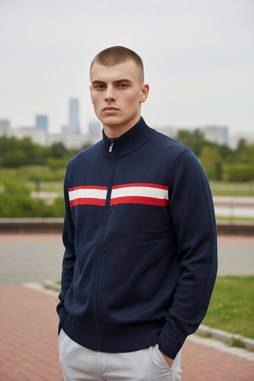 синий, красный