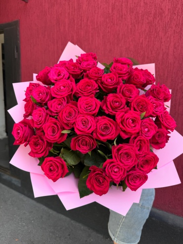 Flor de Lunа красная Роза «45 признаний»
