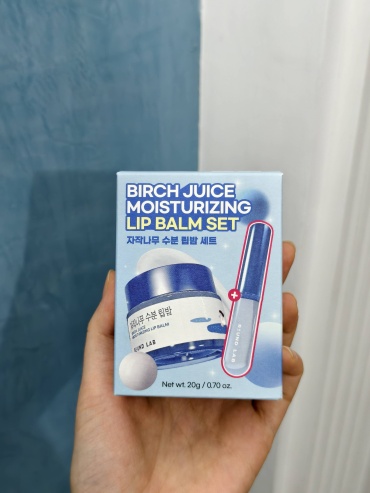 Round Lab бальзам Round Lab Birch Juice Moisturizing Lip Balm Set — увлажняющий набор для губ с берёзовым соком (20 г) 20 г