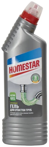 Гель Homestar для очистки труб