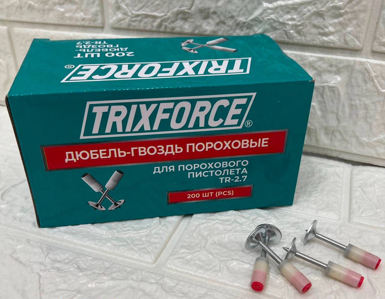 TRIXFORCE дюбель-гвоздь универсальный 3х25 мм, 200 шт