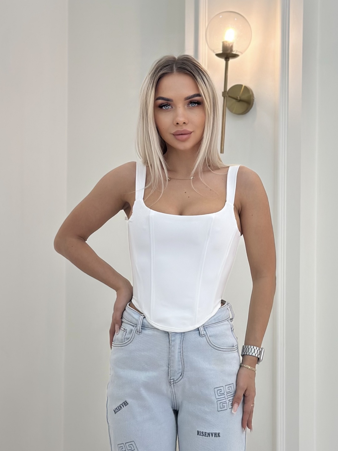 Корсет Blaska белый
