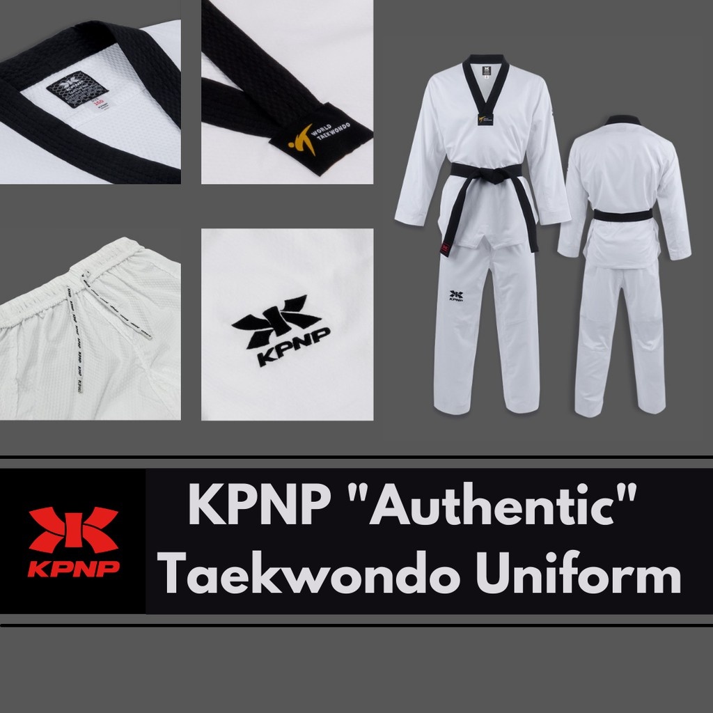 KPNP кимоно для тхэквандо белый 152