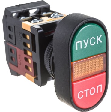 TDM ELECTRIC кнопка SQ0704-0022, зеленый, красный