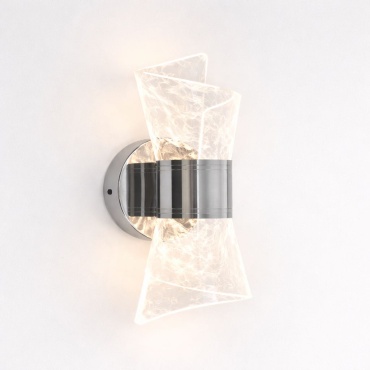 Бра настенный LED, хром
