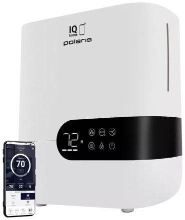 Увлажнитель воздуха Polaris PUH 4550 Wi-Fi IQ Home белый
