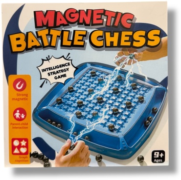 Magnetic battle chess