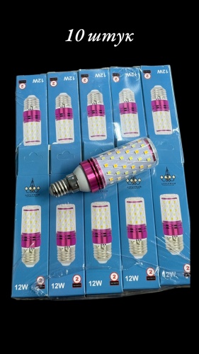 Aspanwam 12W E14, светодиодная, теплый белый