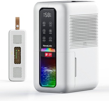 Осушитель воздуха NovaLivin DH-CS19 белый, черный