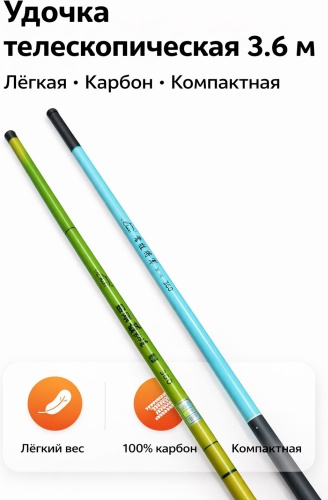 Удилище 30401411_368973622 маховое 3.6 м