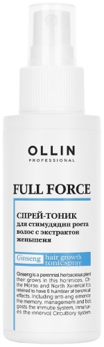 Ollin Professional Full Force для стимуляции роста волос спрей-тоник 100 мл