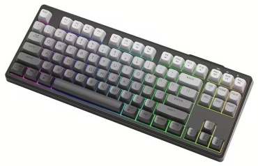 Клавиатура FreeWolf M87 gradient белый
