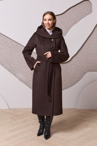 Пальто LIARA MODA коричневый