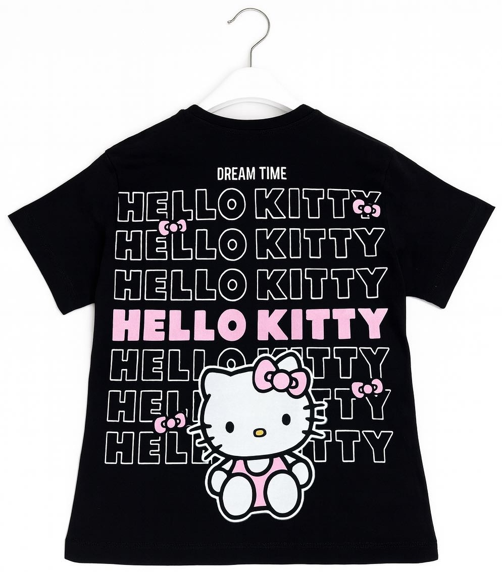 Футболка Hello Kitty Hello Kitty черный