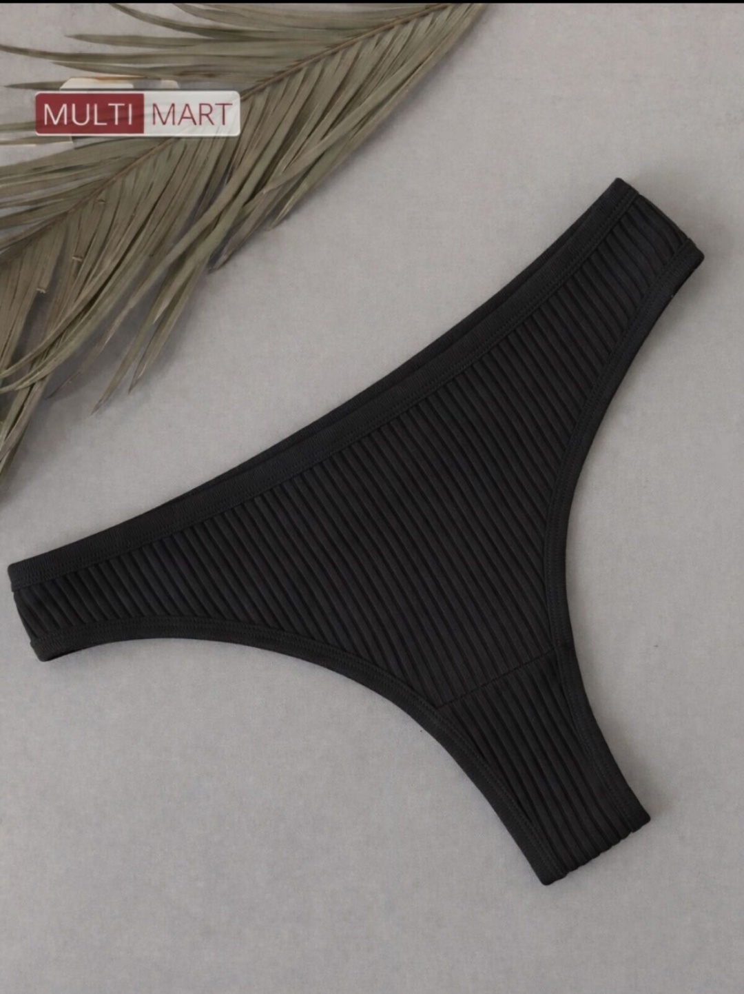Стринги MultiMart черный