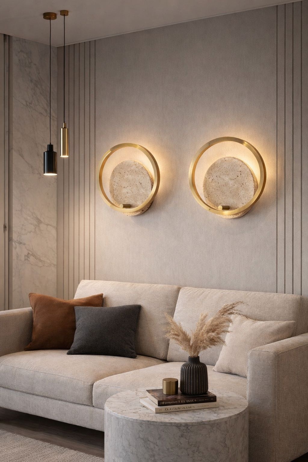 Бра настенный Werline LED, латунь