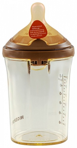 Бутылочка NICE PAPA NP-5172 180 мл коричневый