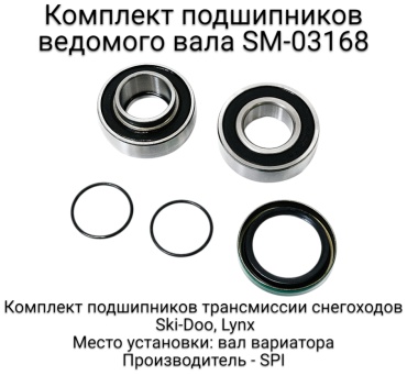 SPI подшипник SM-03168