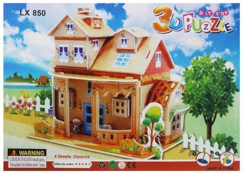 Пазл 3D 33 деталей