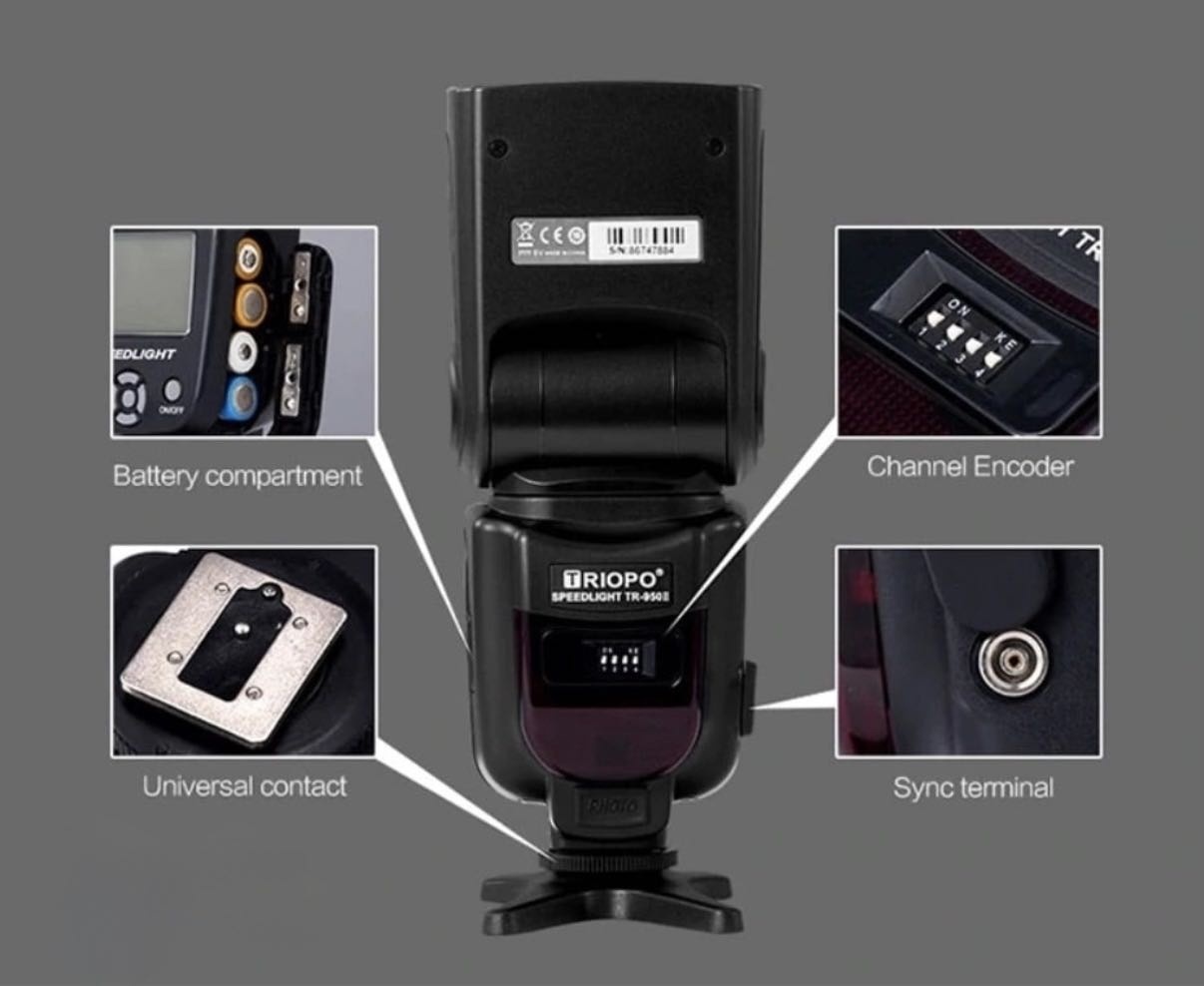 Фотовспышка Triopo Tr-950 ii