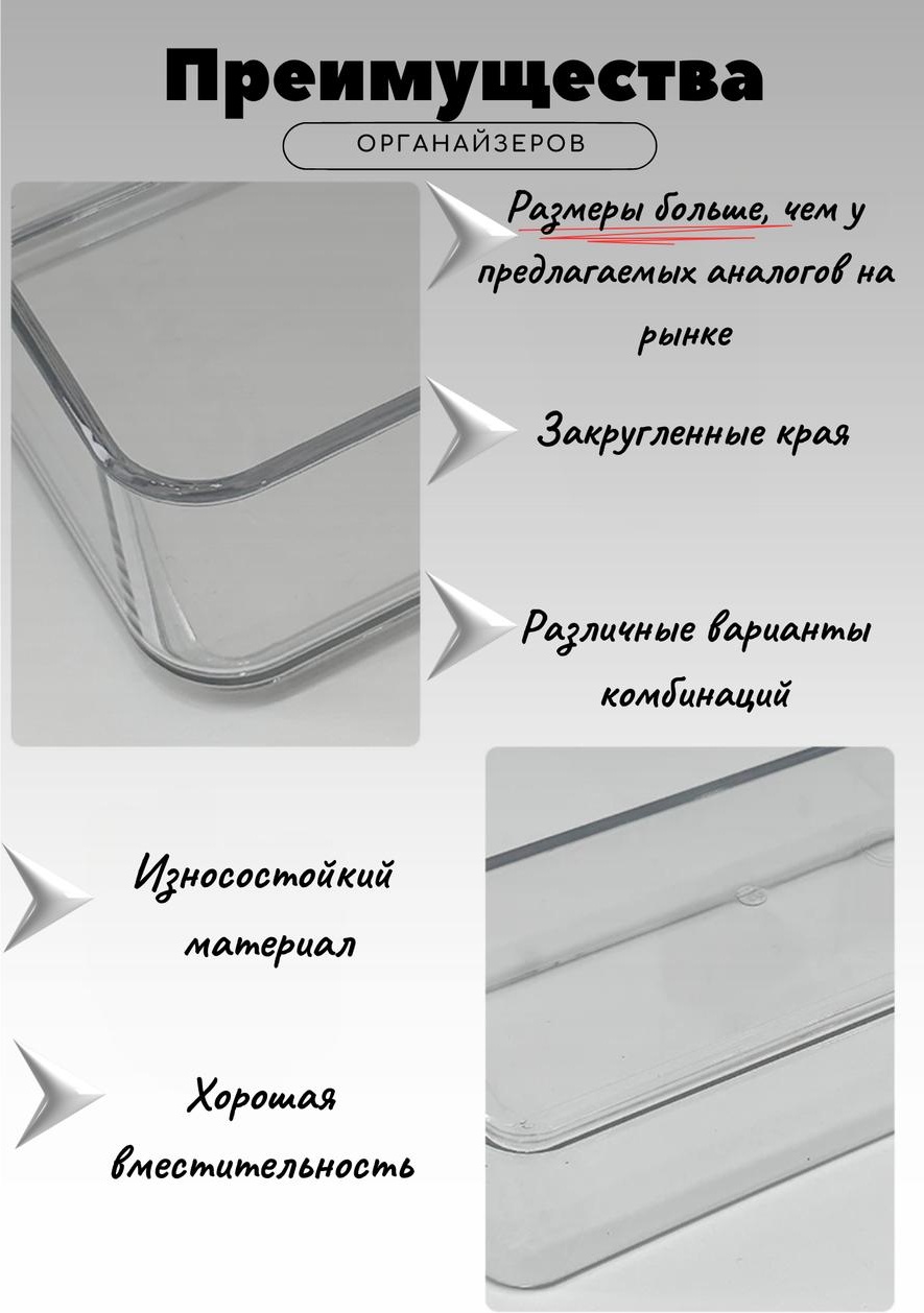 Органайзер пластик