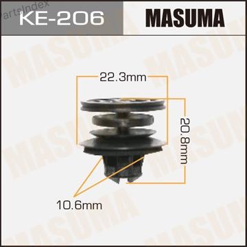 MASUMA Клипса Крепежная KE206