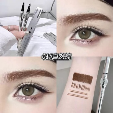 Gege Bear маркер Eyebrow Tattoo 01 Натуральный коричневый 1 мл