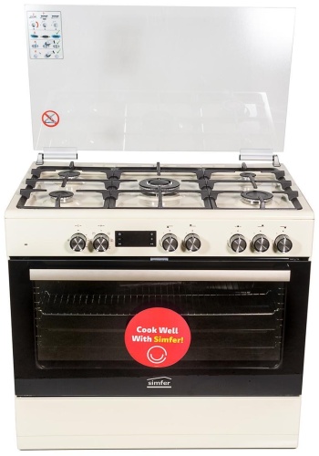 Кухонная плита Simfer F95RA07170 бежевый