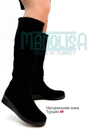 Сапоги ManolisA черный