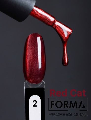 FORMA Professional гель-лак Redcat 02 камуфлирующее 8 мл