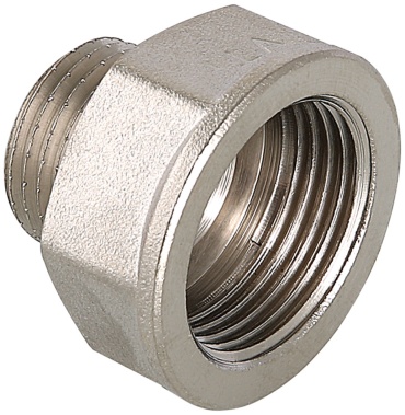 переходник с резьбой DN 32 x 25 ВН.-НР., Valtec, никель
