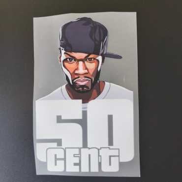 Термотрансфер 50 Cent 1 шт