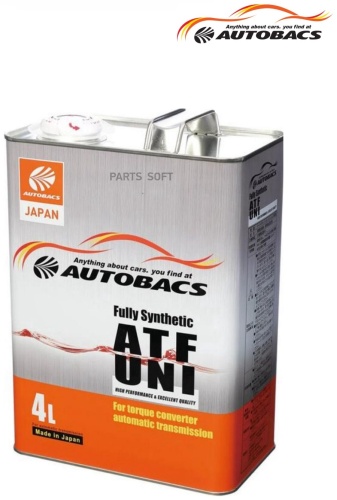 Масло синтетическое AUTOBACS ATF UNI 4 л