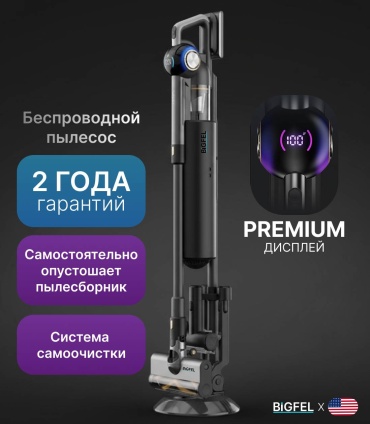 Пылесос BIGFEL SmartVac Pro черный