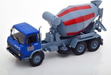 Berliet GRH 230 6x4, бетономешалка, blue-grey
