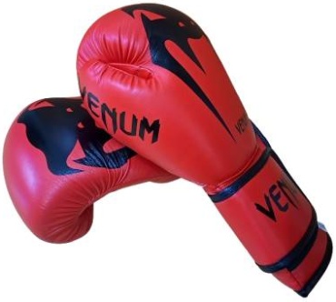 Боксерские перчатки Venum 12 oz красный