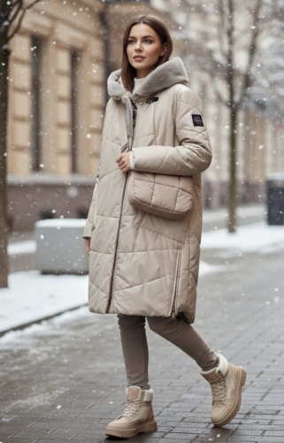 Зимняя куртка Miss Lynx бежевый
