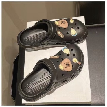 Сабо SHOES FOR STYLE бежевый, черный