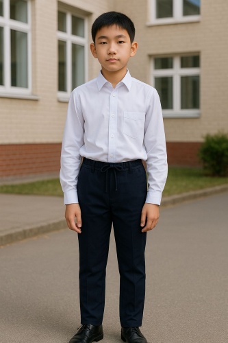 Школьные брюки Maxart brothers синий