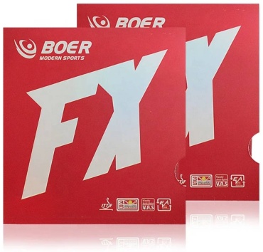 Накладка BOER FX red для ракетки настольного тенниса