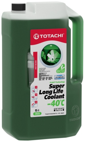 Антифриз Totachi SUPER LONG LIFE COOLANT зеленый G-11 5 л