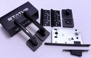 Status ручка на розетке 2 шт, Line(black)