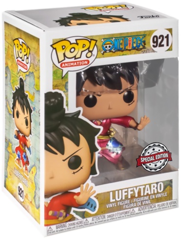 Funko Фигурка Funko POP! Animation One Piece Luffy in Kimono (MT) (Exc) выполнена в виде главного персонажа "One Piece". 10 см 1 шт