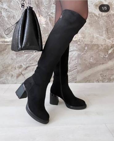 Сапоги GLAMOUR черный