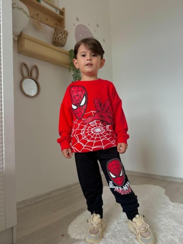 Комплект Jeliboom Spider-Man черный, красный