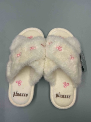 Тапочки Plaazzo белый