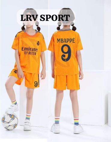 Комплект Mbappe оранжевый 116-122
