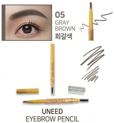 Uneedcolor карандаш 05 05 GRAY BROWN