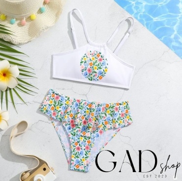 Раздельный купальник GAD shop черный